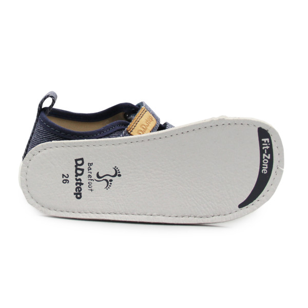 Kapcie Dziecięce Do Szkoły Barefoot Trampki DD STEP C086-61763AM Royal Blue