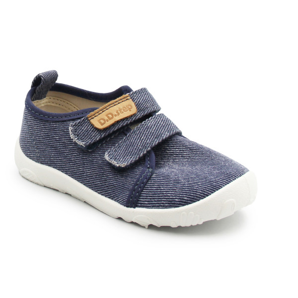 Kapcie Dziecięce Do Szkoły Barefoot Trampki DD STEP C086-61763AM Royal Blue