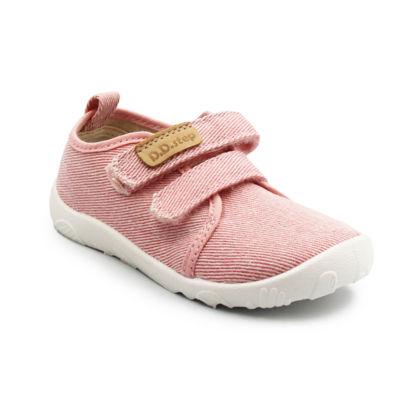 Buty Do Szkoły i Przedszkola Dla Dziewczynki Barefoot DD STEP C086-61763CM Baby Pink
