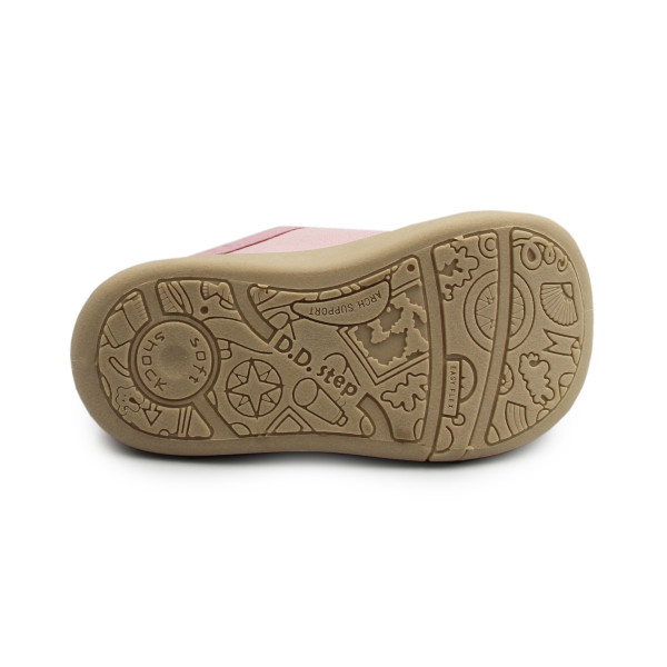 Różowe Kapcie Do Przedszkola Dla Dziewczynki z Misiem DD STEP C100-61963D