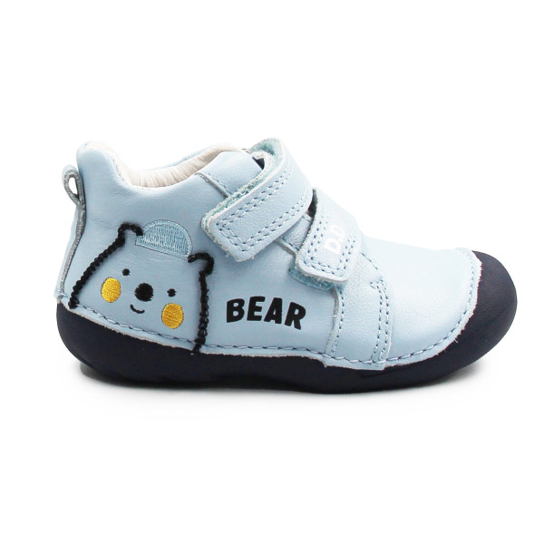 Buty Dla Chłopczyka Na Wiosnę Niebieskie z Misiem DD STEP S015-61472 Aero Blue