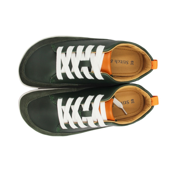 Barefoot dla mężczyzn i kobiet na wiosnę Stitch & Walk S088-61255 emerald