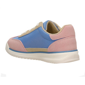 Półbuty Dla Dziewczynek na Wiosnę Stitch Różowo Niebieskie Bartek 87033-25