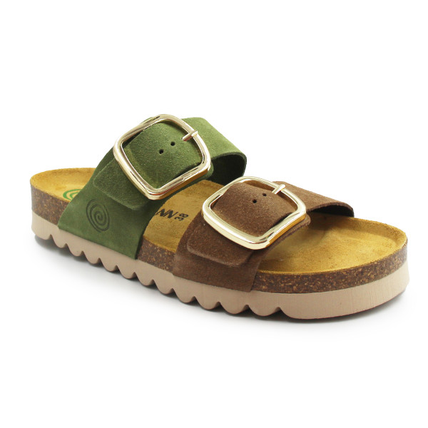 Klapki damskie na lato wakacje Dr Brinkmann 700924-07