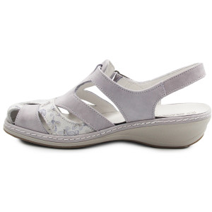Sandały dla kobiet seniorek na lato Suave 720044-91