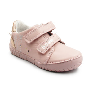 Różowe Buty Wiosenne Dla Dziewczynki Świecące LED z Jednorożcem DD STEP S050-61970AM Baby Pink