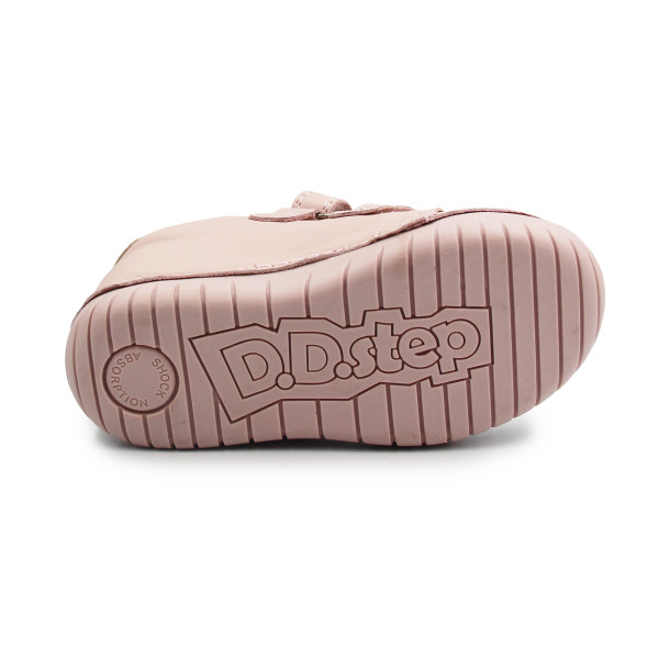 Różowe Buty Wiosenne Dla Dziewczynki Świecące LED z Jednorożcem DD STEP S050-61970AM Baby Pink