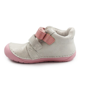 Buty Dla Dziewczynek Barefoot Srebrne DD STEP S070-61837 Silver