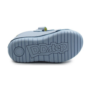 Buty Dla Chłopców Na Wiosnę Niebieskie Świecące LED DD STEP S050-61691M 0ceanic