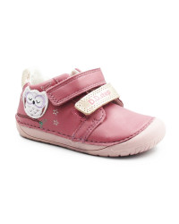 Buciki Barefoot Dla Dziewczynki na Jesień D.D.Step S070-62659BE Raspberry