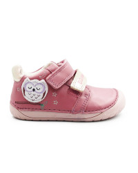 Buciki Barefoot Dla Dziewczynki na Jesień D.D.Step S070-62659BE Raspberry
