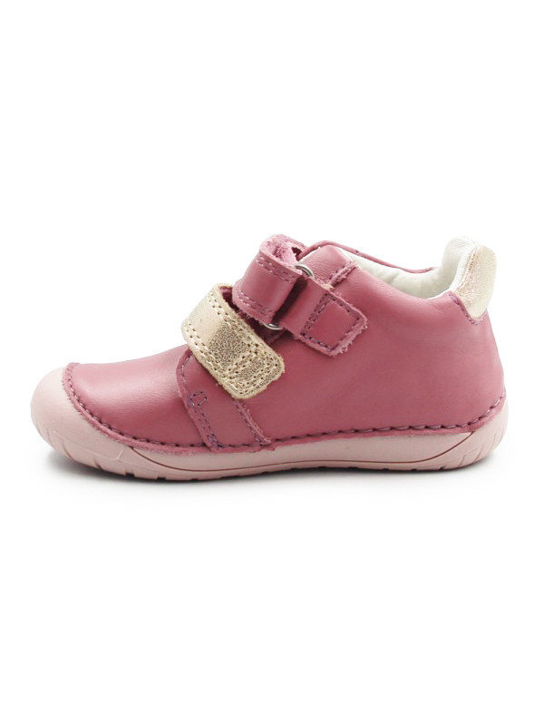 Buciki Barefoot Dla Dziewczynki na Jesień D.D.Step S070-62659BE Raspberry