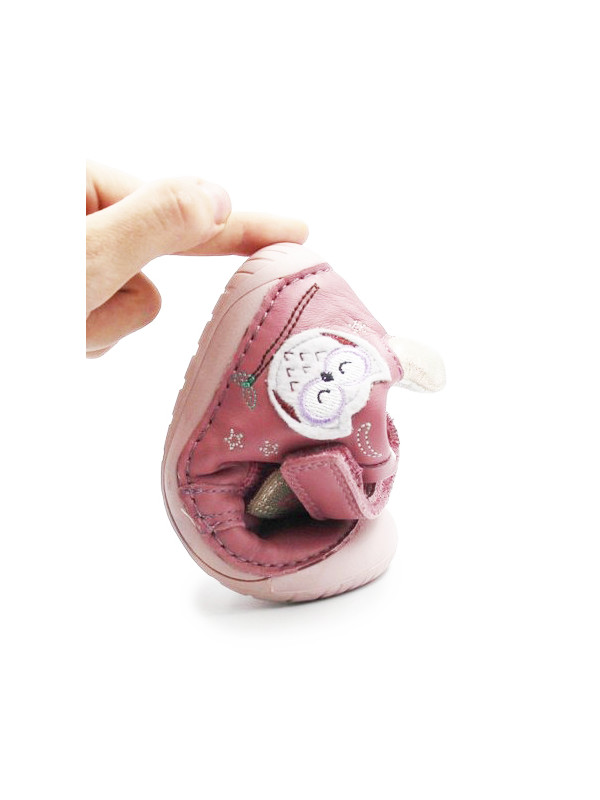 Buciki Barefoot Dla Dziewczynki na Jesień D.D.Step S070-62659BE Raspberry