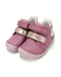 Buciki Barefoot Dla Dziewczynki na Jesień D.D.Step S070-62659BE Raspberry
