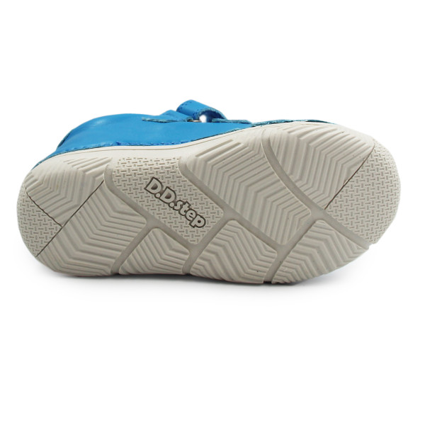 Wiosenne Półbuty Dla Chłopczyka Niebieskie Na Rzep D STEP S082-61703M Oceanic