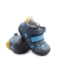 Buty Dla Chłopca na Jesień w Dinozaury Barefoot DD STEP S070-62594BV Royal Blue