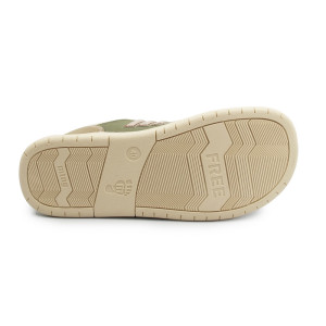 Półbuty męskie na wiosnę barefoot MTNG 84766-C59407 - plity taupe/nole kaky