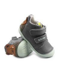 Buty Dla Chłopczyka Na Jesień z Misiem DD STEP S015-62120BV Marine Grey