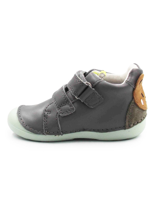 Buty Dla Chłopczyka Na Jesień z Misiem DD STEP S015-62120BV Marine Grey