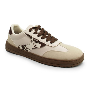 Półbuty damskie na wiosnę barefoot vegan MTNG 60948-C59379 wonderly sand