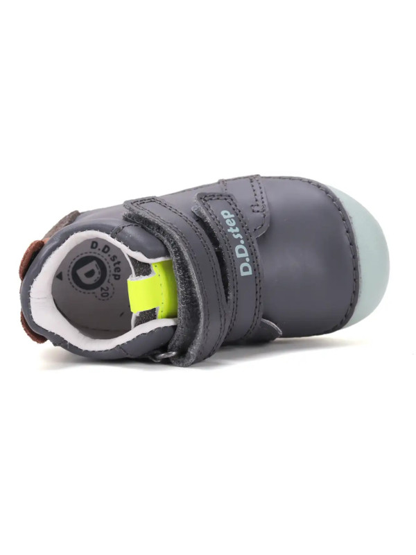 Buty Dla Chłopczyka Na Jesień z Misiem DD STEP S015-62120BV Marine Grey