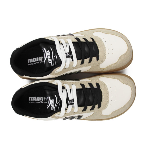 Męskie buty typu barefoot MTNG 84766-C59405 plity ecru/action pu blanco