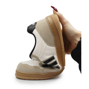 Męskie buty typu barefoot MTNG 84766-C59405 plity ecru/action pu blanco