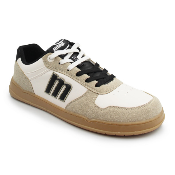 Męskie buty typu barefoot MTNG 84766-C59405 plity ecru/action pu blanco