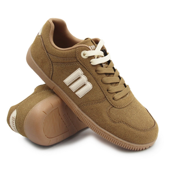 Sportowe damskie młodzieżowe buty barefoot na wiosnę MTNG 60840-C59392 plity taupe/losfo beige