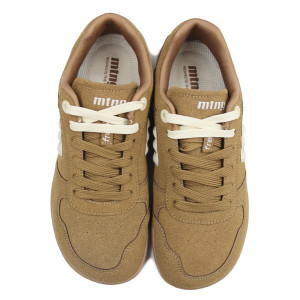 Sportowe damskie młodzieżowe buty barefoot na wiosnę MTNG 60840-C59392 plity taupe/losfo beige