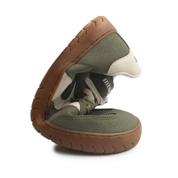 Sportowe barefoot na wiosnę dla mężczyzn MTNG 84806-C59409 plity kaky/abi gris claro