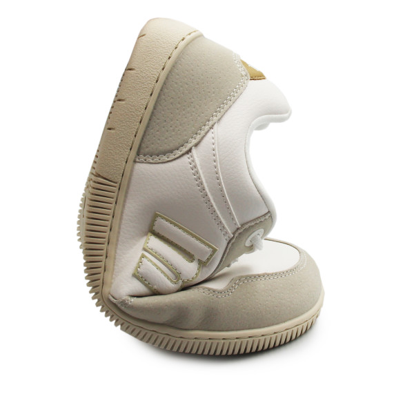 Sportowe białe półbuty damskie na wiosnę MTNG 60840-C59389 losfo off white/action pu blanco