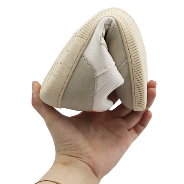 Sportowe białe półbuty damskie na wiosnę MTNG 60840-C59389 losfo off white/action pu blanco