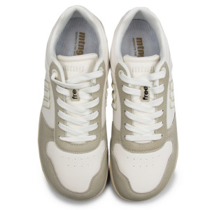 Sportowe białe półbuty damskie na wiosnę MTNG 60840-C59389 losfo off white/action pu blanco