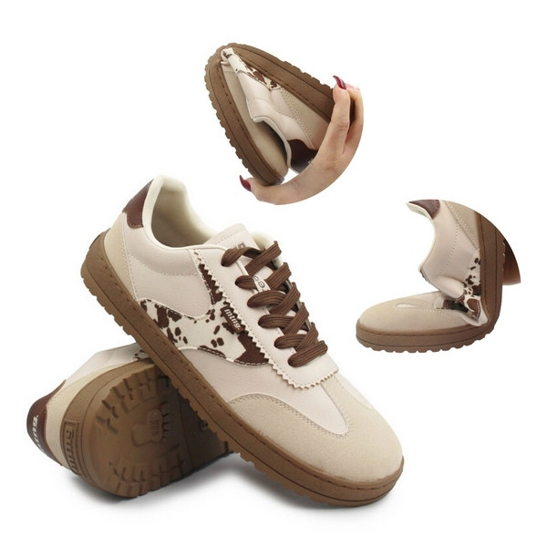 Półbuty damskie na wiosnę barefoot vegan MTNG 60948-C59379 wonderly sand