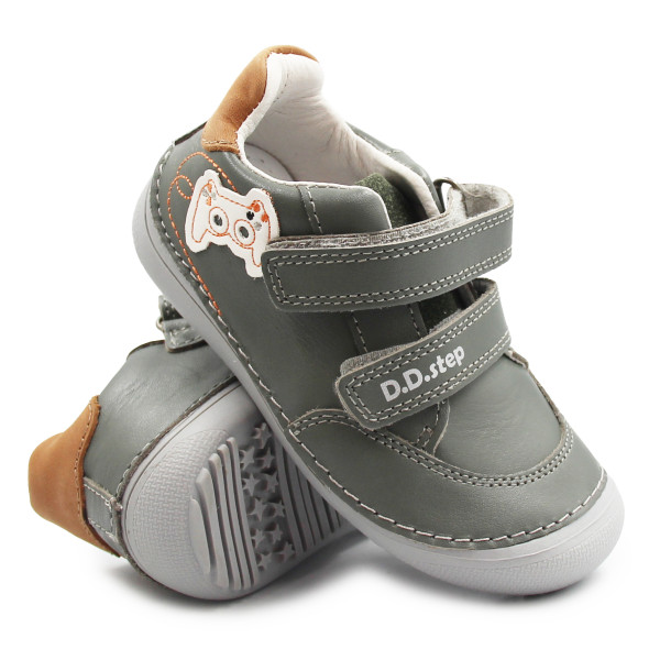 Buty Dla Dziecka Na Wiosnę Barefoot Chłopięce DD STEP S063-61460M Moss Green