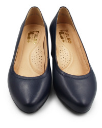 Eleganckie czółenka damskie PULSO AF 116​2 V granat