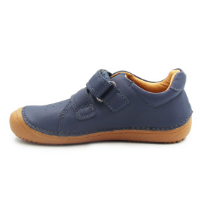 Półbuty Chłopięce Na Wiosnę Granatowe Barefoot DD STEP S063-61983 Royal Blue
