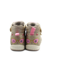 Buty Dla Dziewczynki na Jesień Kotek Wojtyłko 1T27067 Złoty