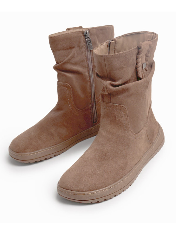 Botki barefoot damskie MTNG Free Alask 85504-C60916 Taupe