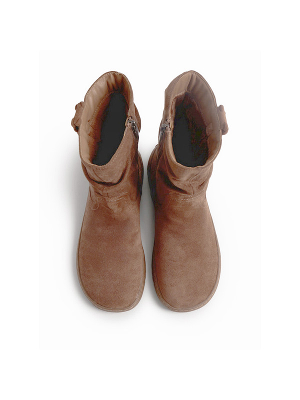 Botki barefoot damskie MTNG Free Alask 85504-C60916 Taupe