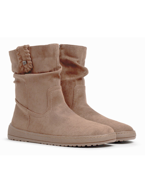 Botki barefoot damskie MTNG Free Alask 85504-C60916 Taupe