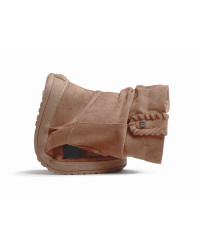Botki barefoot damskie MTNG Free Alask 85504-C60916 Taupe