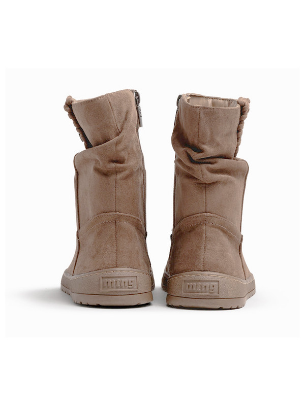 Botki barefoot damskie MTNG Free Alask 85504-C60916 Taupe