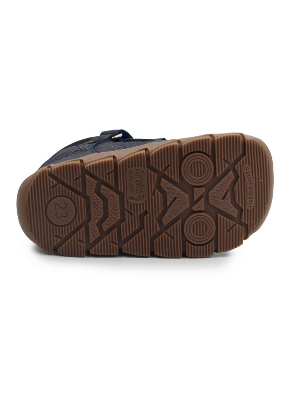 Buty Dla Chłopca Na Jesień i Zimę Miś Ameko Atlas-Lion-N​avy + Wkładka Termoizolacyjna