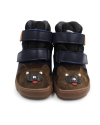 Buty Dla Chłopca Na Jesień i Zimę Miś Ameko Atlas-Lion-N​avy + Wkładka Termoizolacyjna