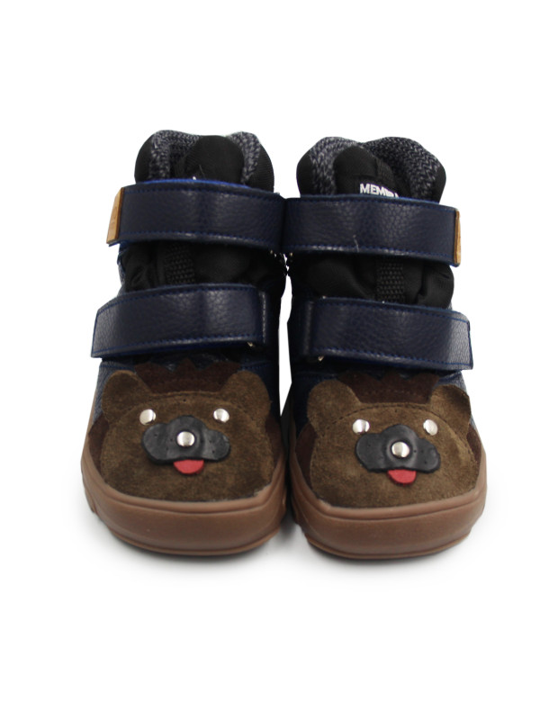 Buty Dla Chłopca Na Jesień i Zimę Miś Ameko Atlas-Lion-N​avy + Wkładka Termoizolacyjna
