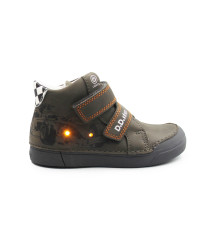 Buty Dla Chłopców Na Jesień Świecące LED DD STEP A068-62454M Marine Grey