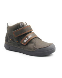 Buty Dla Chłopców Na Jesień Świecące LED DD STEP A068-62454M Marine Grey