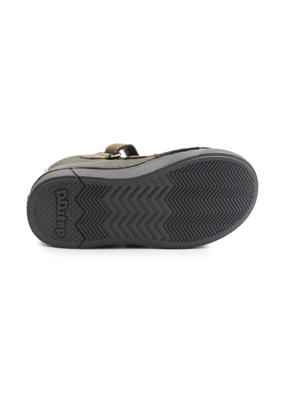 Buty Dla Chłopców Na Jesień Świecące LED DD STEP A068-62454M Marine Grey